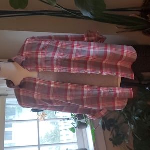 J Crew Mercantile flannel shirt